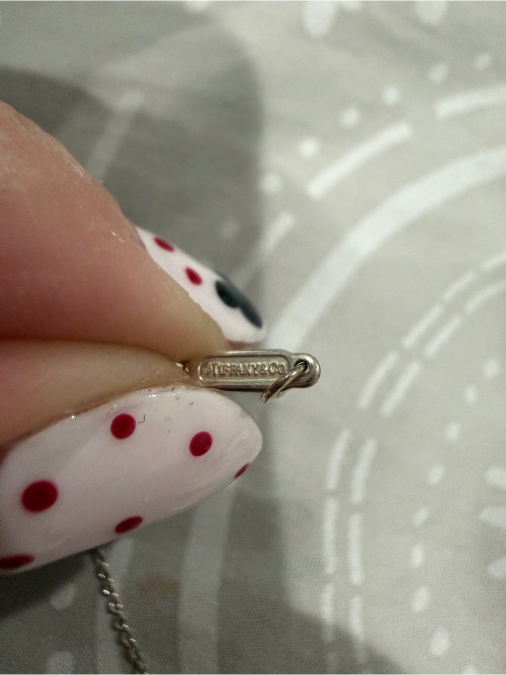Tiffany & Co. Interlocking Silver-tone Necklace - Silver - Picture 3 of 5